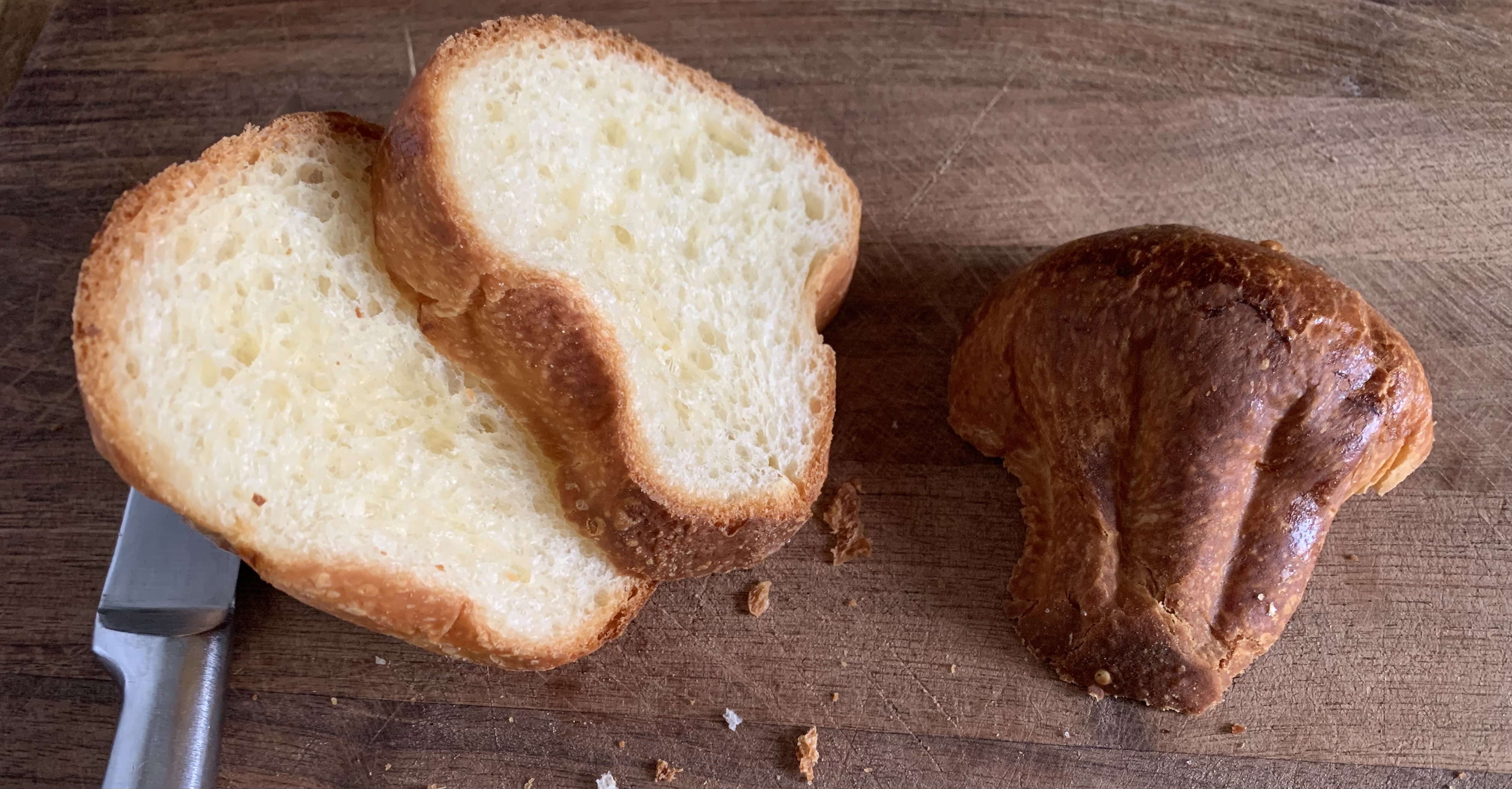 Brioche cut