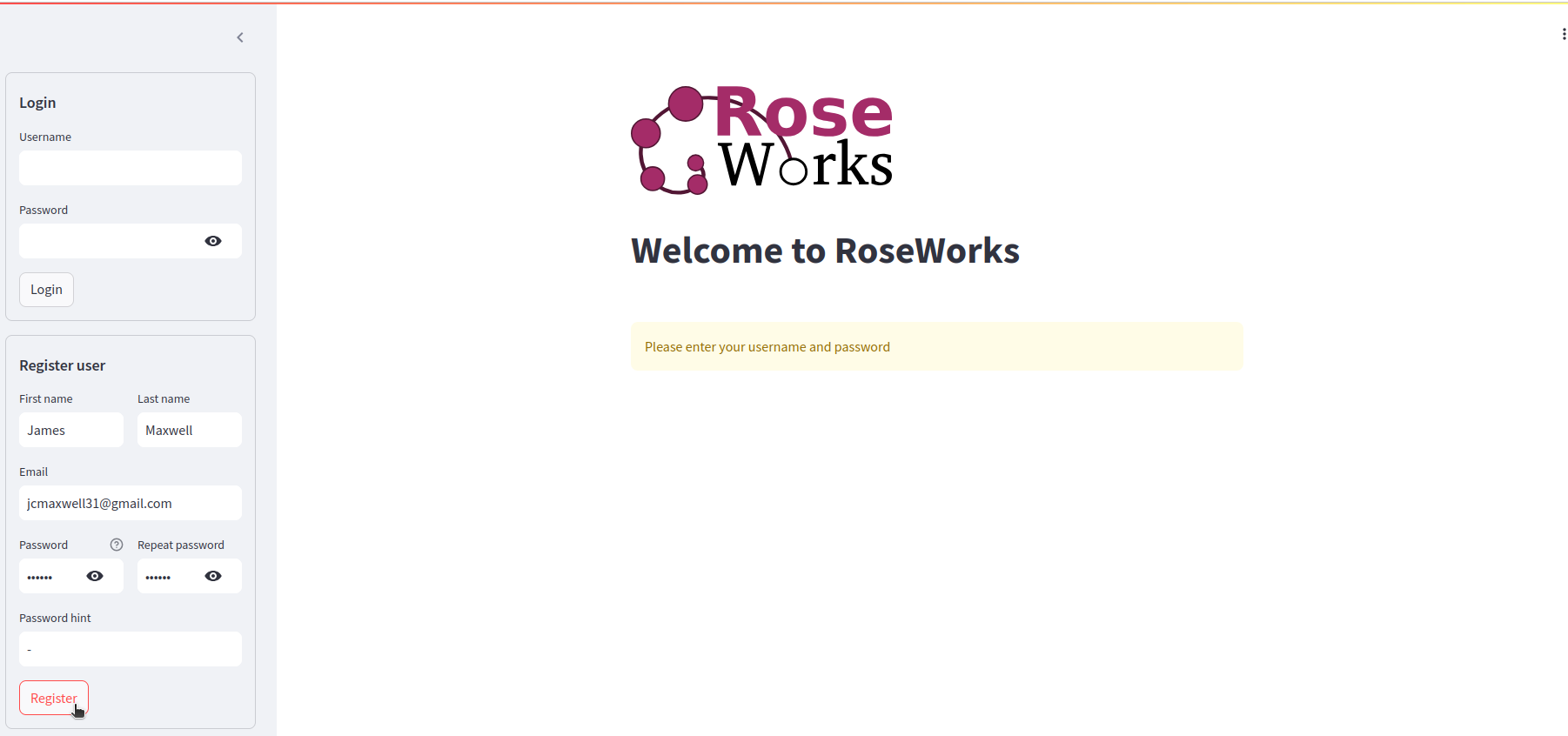 Step 0: sign up